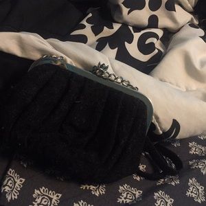 princess vera wang cute tiny black purse !! 😊💖